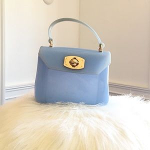 adorable baby blue mini jelly bag!